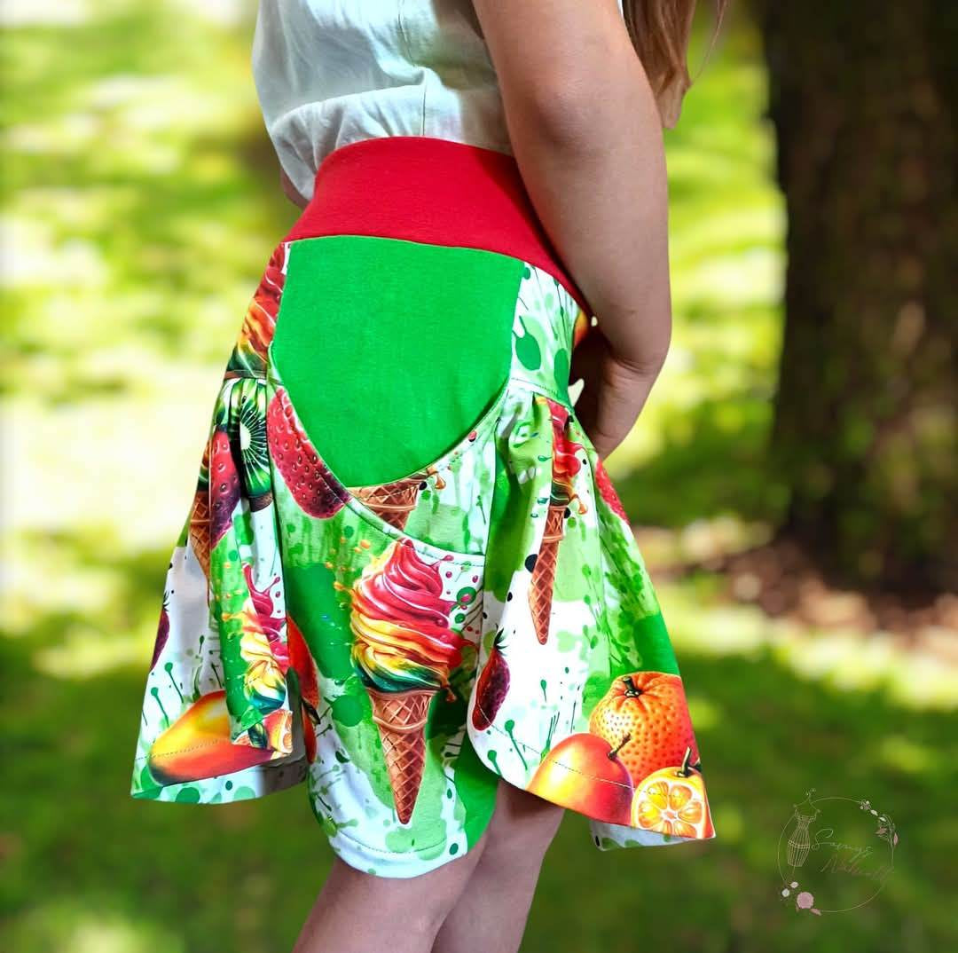 KOMBI E-Book Hosentaschenrock Gr. 68 - 140 - Sewando