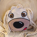 Kissen Teddy Kopf Bob ITH Stickdatei ab 10x10 in 7 Größen - Sewando