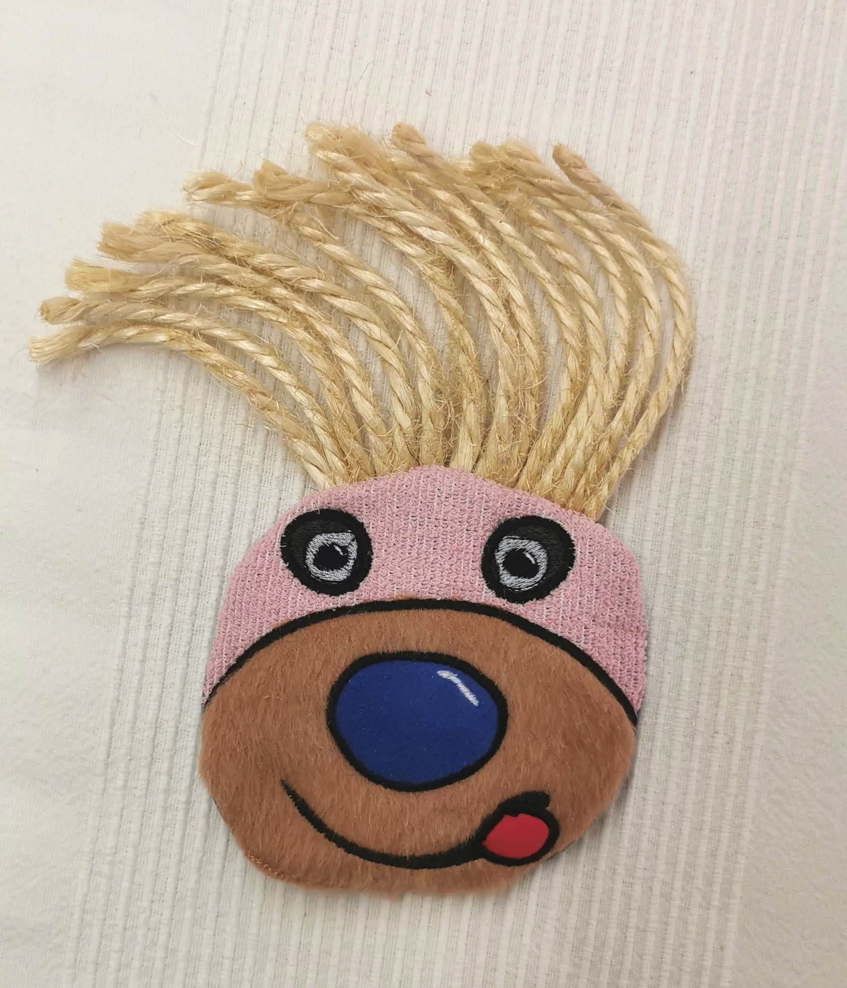 Kissen Teddy Kopf Bob ITH Stickdatei ab 10x10 in 7 Größen - Sewando