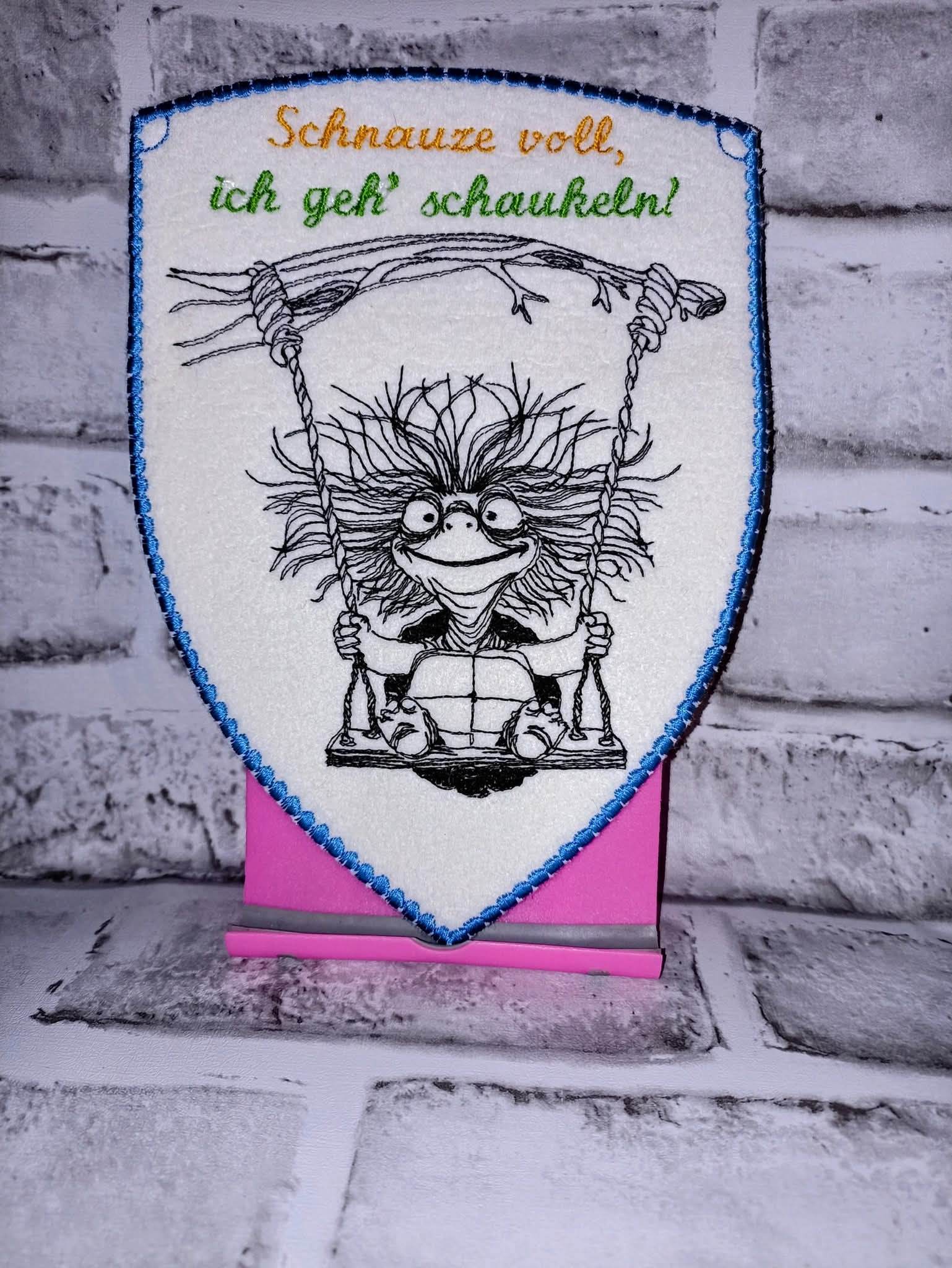 Stickdatei lustige Schildkröte ab 13x18 - Sewando