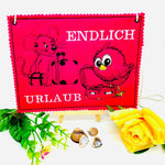 Koffer Tiere Stickdatei Urlaub Vogel Maus ab 10x10 - Sewando