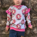 E-Book Schleifenpulli Gr. 104 - 140 Schnittmuster - Sewando