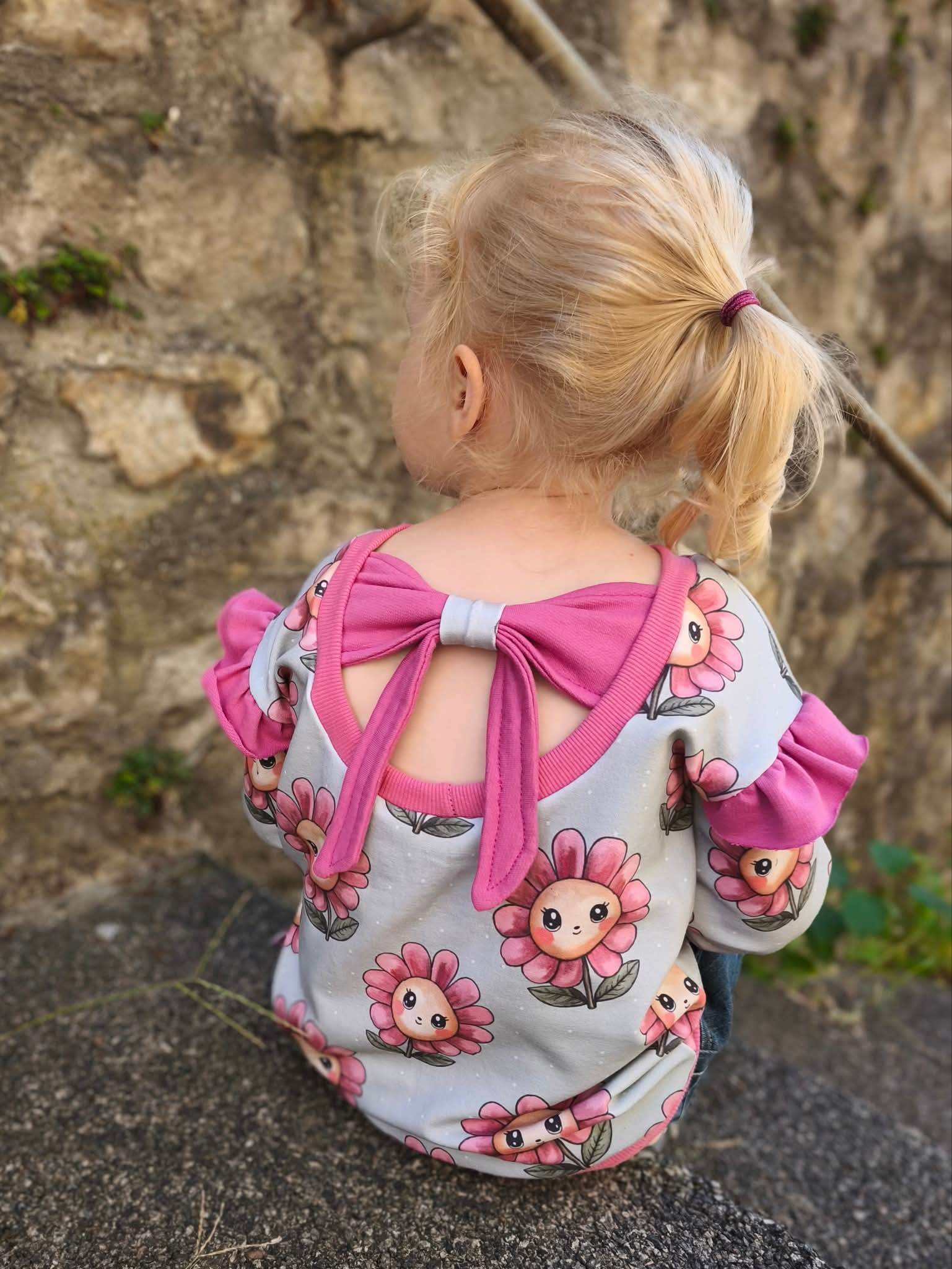 E-Book Schleifenpulli Gr. 68 - 98 Schnittmuster - Sewando