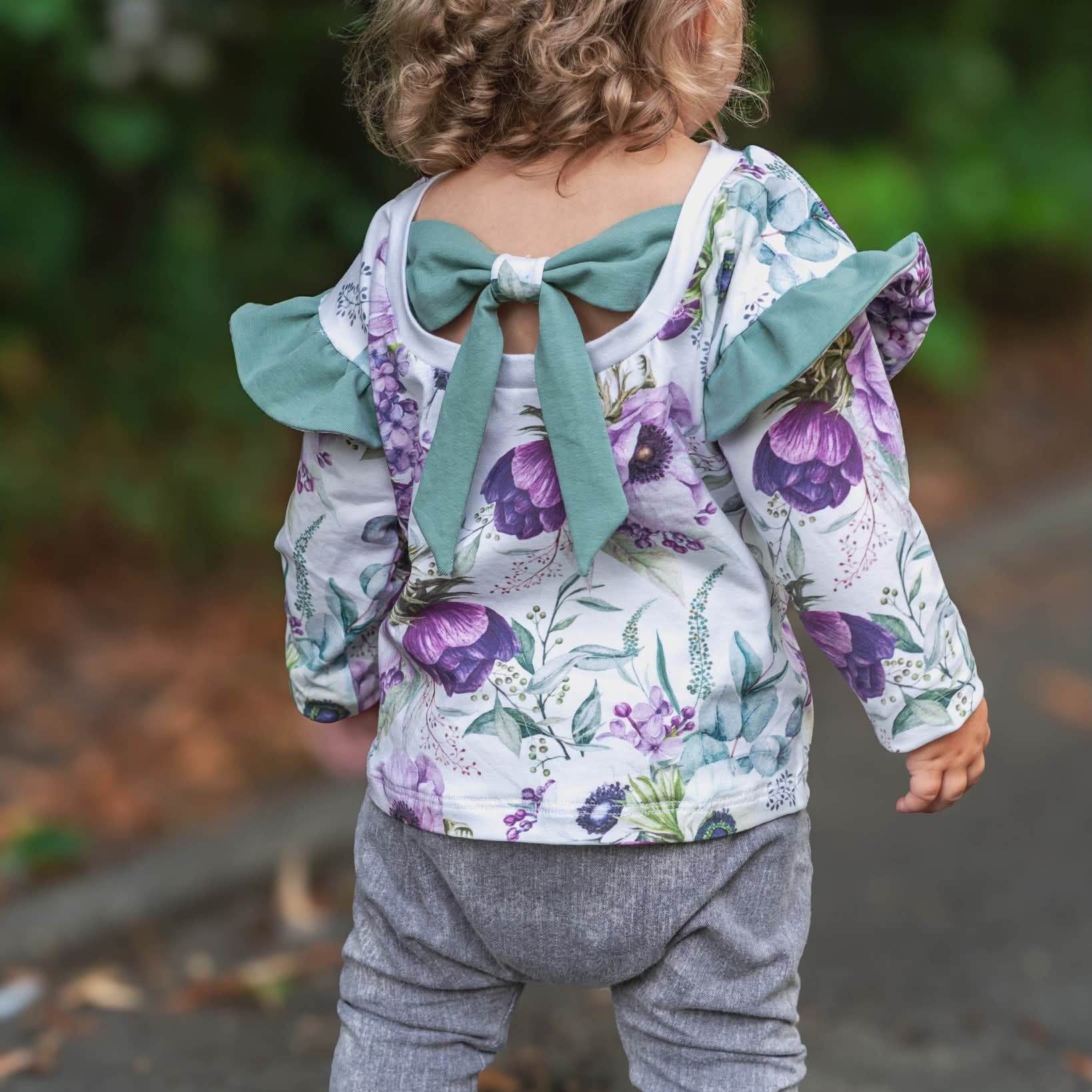 E-Book Schleifenpulli Gr. 68 - 98 Schnittmuster - Sewando