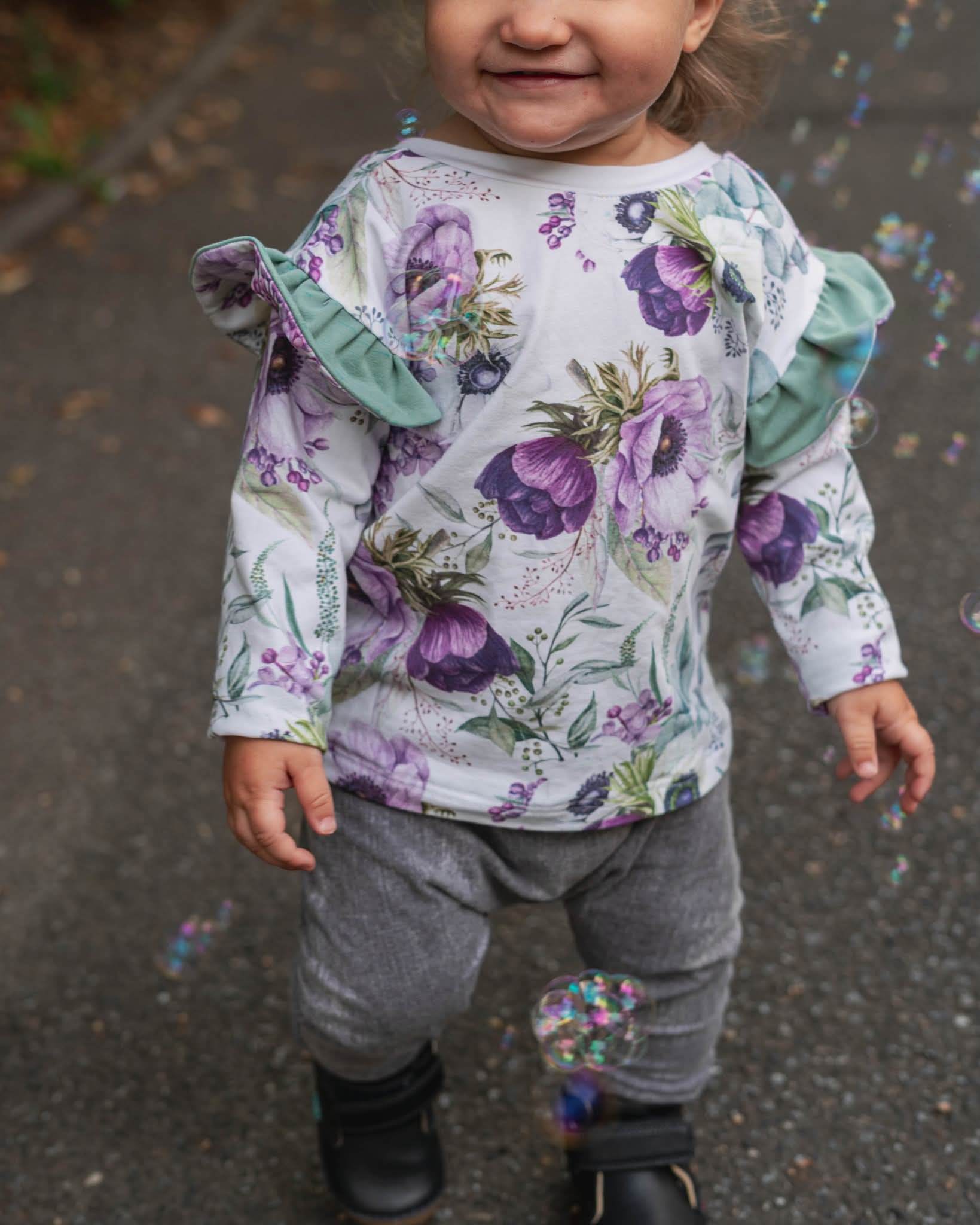 E-Book Schleifenpulli Gr. 68 - 98 Schnittmuster - Sewando