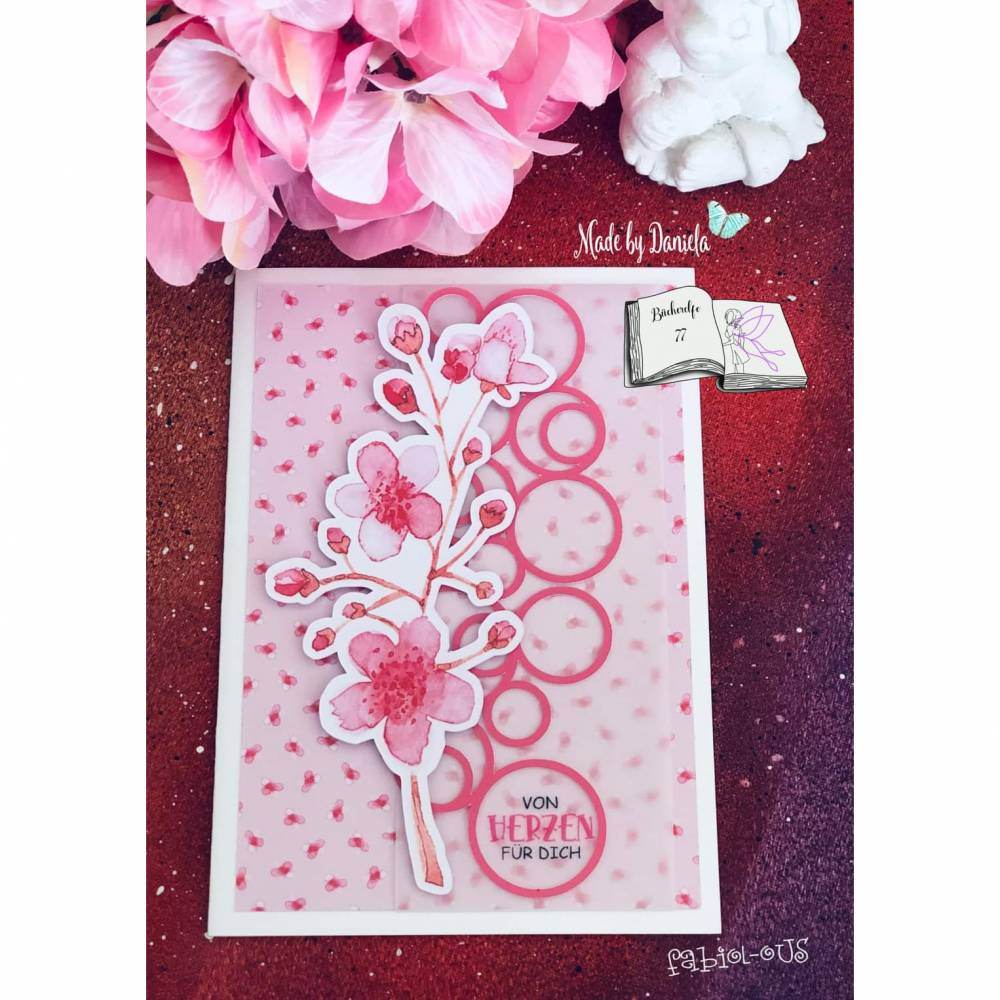 Digiset Kirschblüte Plotten, Sublimation, Drucken - Sewando