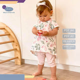 Schnittmuster Tunika & Kleid Felina 62-146 - Sewando