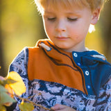 Big Swoodie Troyer, Hoodie, Knopfpullover für 105cm-140cm Körpergröße - Sewando