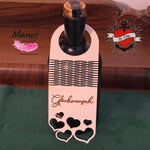 *Flaschenanhänger* Laser- und Plotterdatei - Sewando