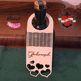 *Flaschenanhänger* Laser- und Plotterdatei - Sewando