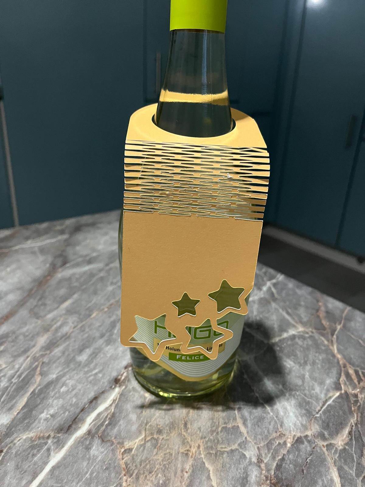 *Flaschenanhänger* Laser- und Plotterdatei - Sewando