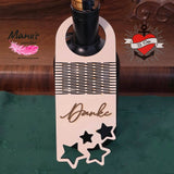 *Flaschenanhänger* Laser- und Plotterdatei - Sewando