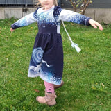 Sommerkleid Flora Schnittmuster Gr. 80-116 - Sewando