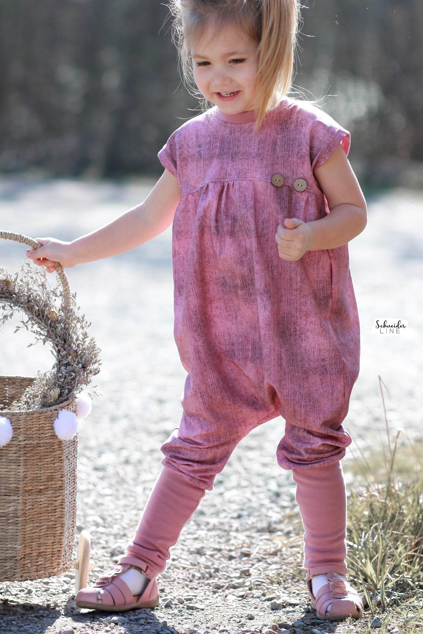 Schnittmuster Baggy Romper - BEAMER Version - Gr. 56 - 146 - Sewando