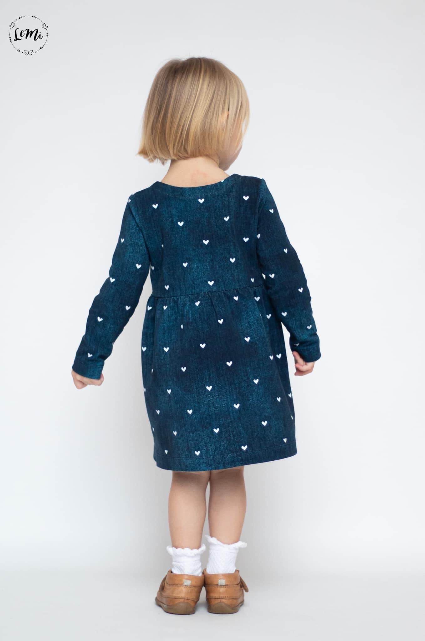 Schnittmuster Basic Kleid BEAMER Version - Gr. 86-164 - Sewando