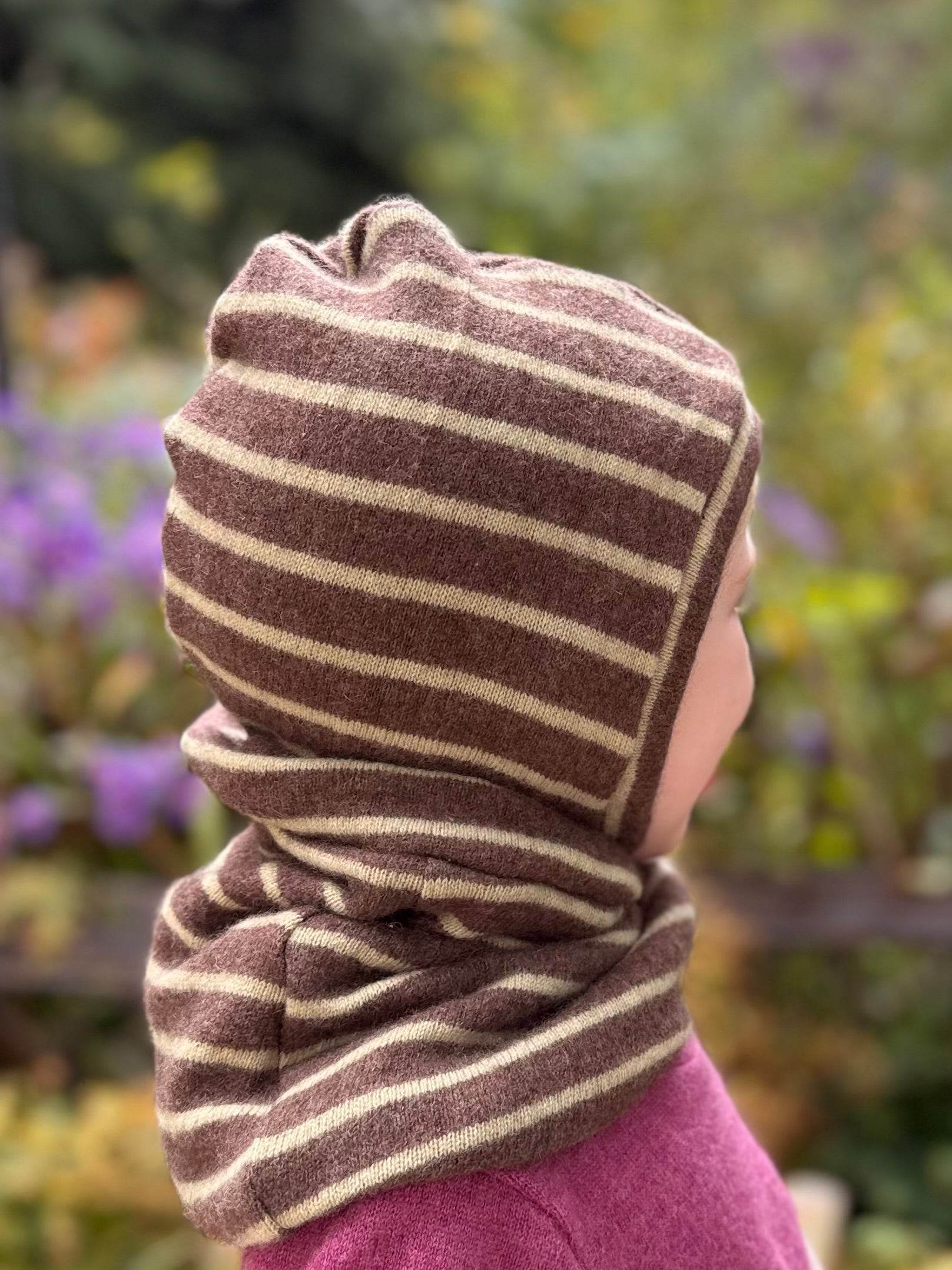 HoodieLooP – Schnittmuster für Kinder (Mütze & Schal in einem) - Sewando