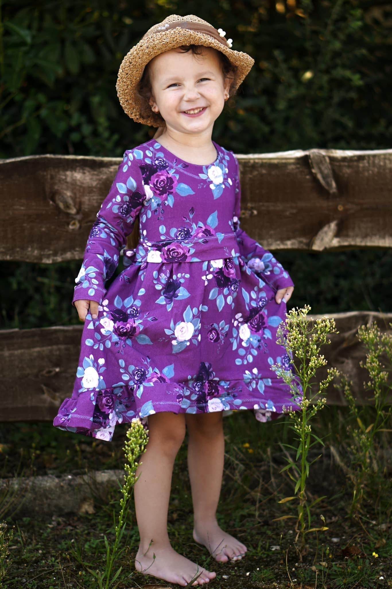 Schnittmuster Lace Dress - BEAMER Version - Gr. 86 - 164 : - Sewando