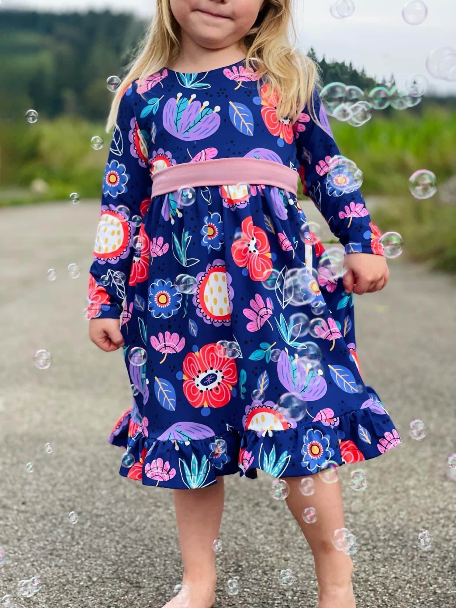 Schnittmuster Lace Dress - BEAMER Version - Gr. 86 - 164 : - Sewando