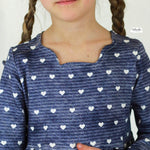 Schnittmuster Curved Dress - Kleid BEAMER Version - Gr. 86 - 164 - Sewando