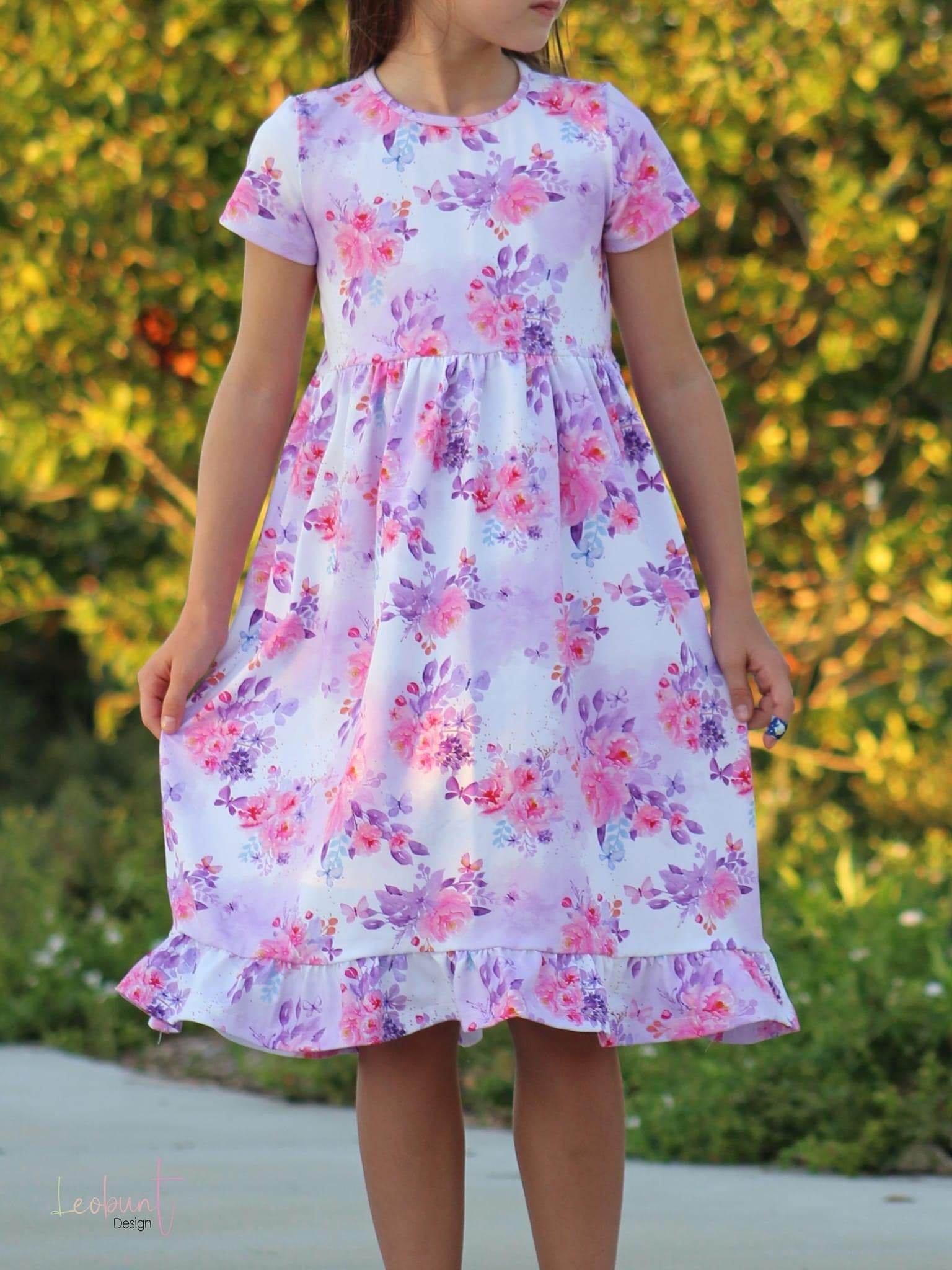 Schnittmuster Lace Dress - BEAMER Version - Gr. 86 - 164 : - Sewando
