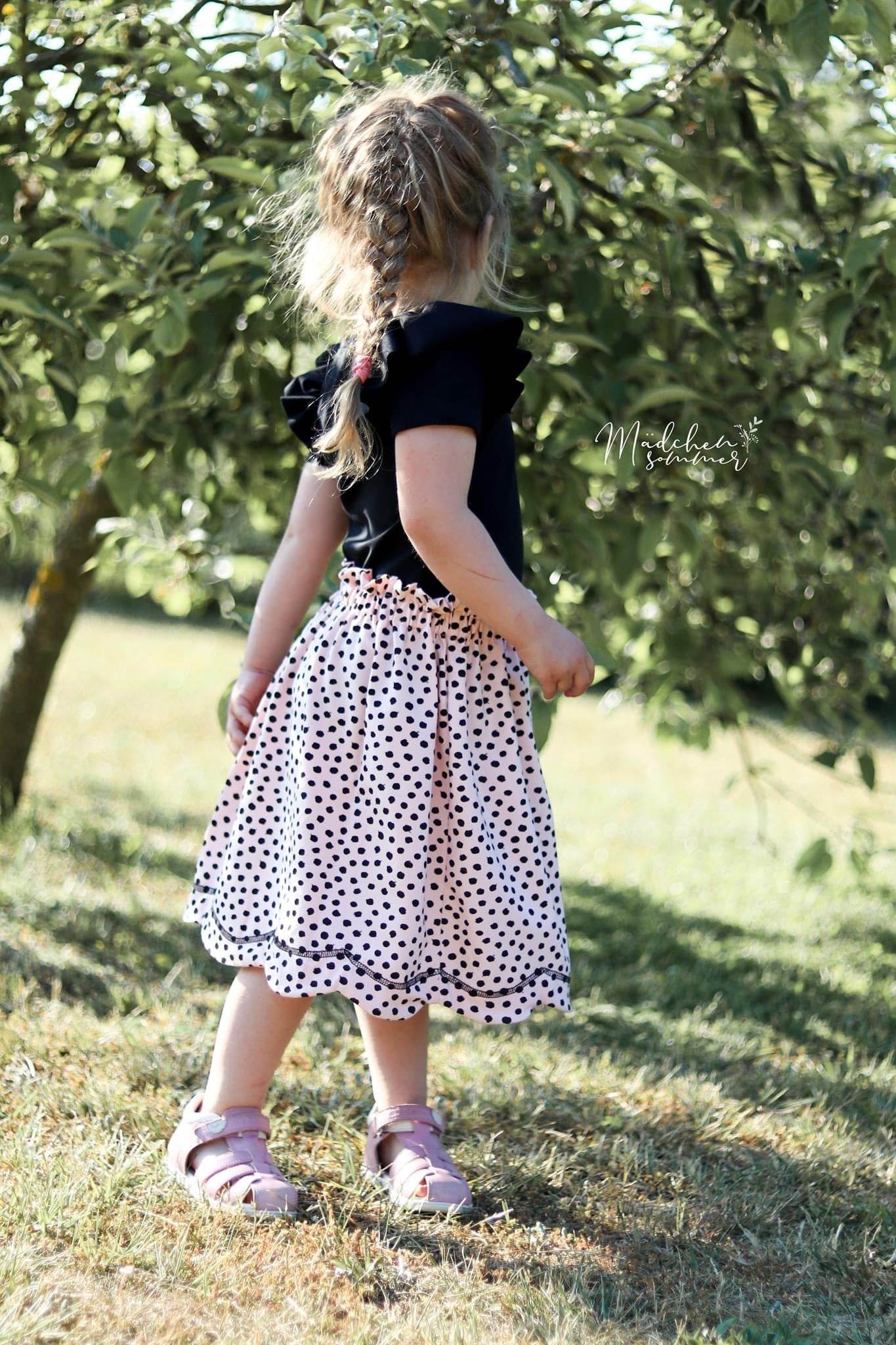 Schnittmuster Curved Skirt - Rock BEAMER Version - Gr. 86 - 164 - Sewando