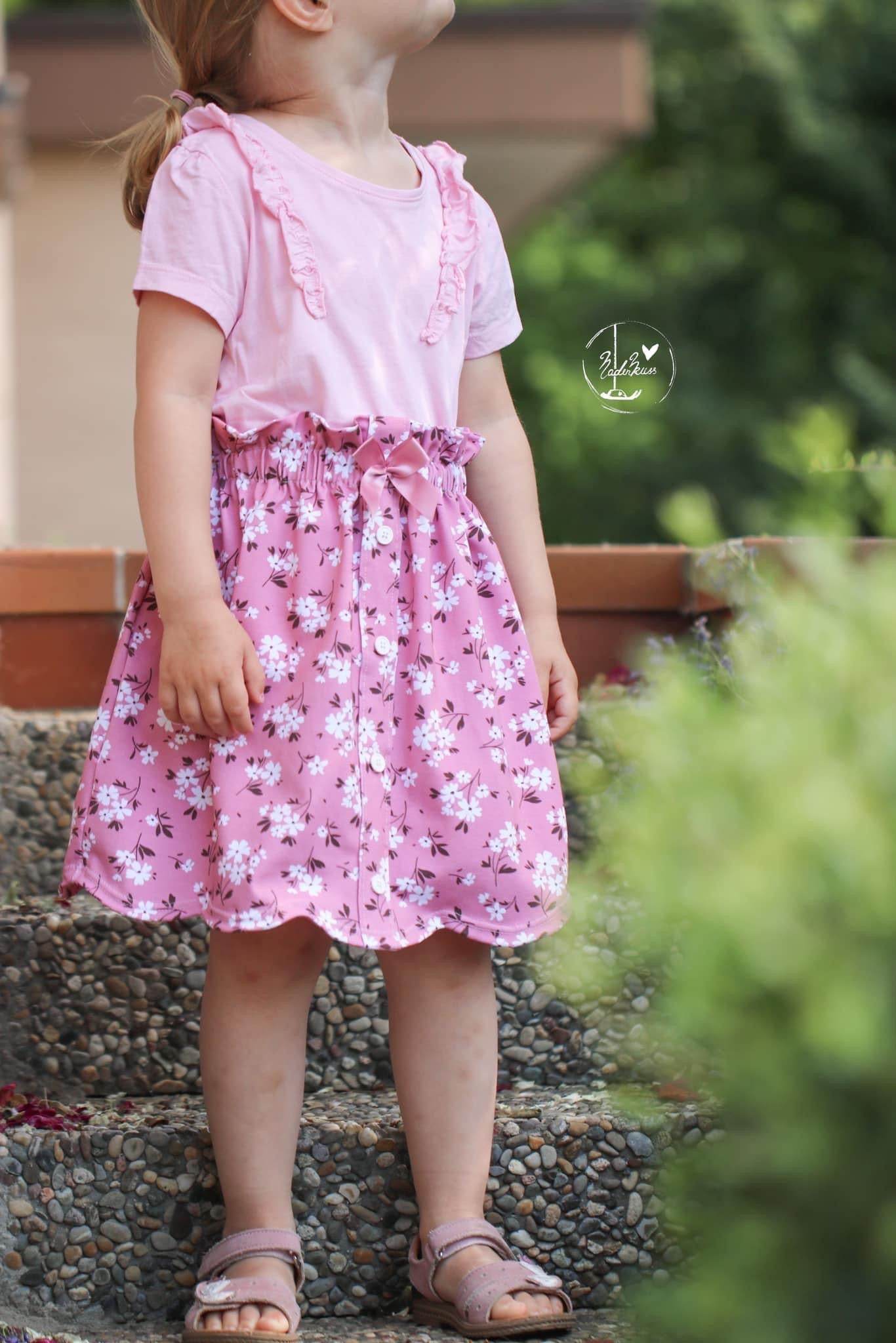 Schnittmuster Curved Skirt - Rock BEAMER Version - Gr. 86 - 164 - Sewando