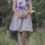 Schnittmuster Curved Skirt - Rock BEAMER Version - Gr. 86 - 164 - Sewando