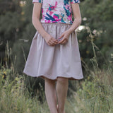 Schnittmuster Curved Skirt - Rock BEAMER Version - Gr. 86 - 164 - Sewando