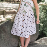 Schnittmuster Curved Skirt - Rock BEAMER Version - Gr. 86 - 164 - Sewando