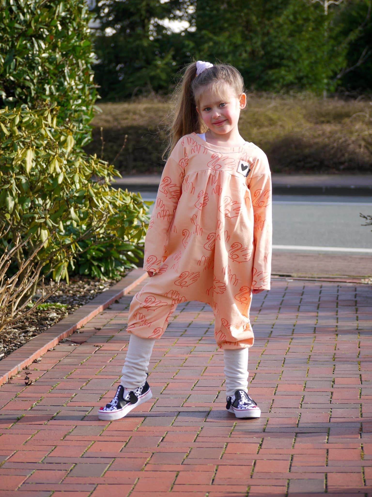 Schnittmuster Baggy Romper - BEAMER Version - Gr. 56 - 146 - Sewando
