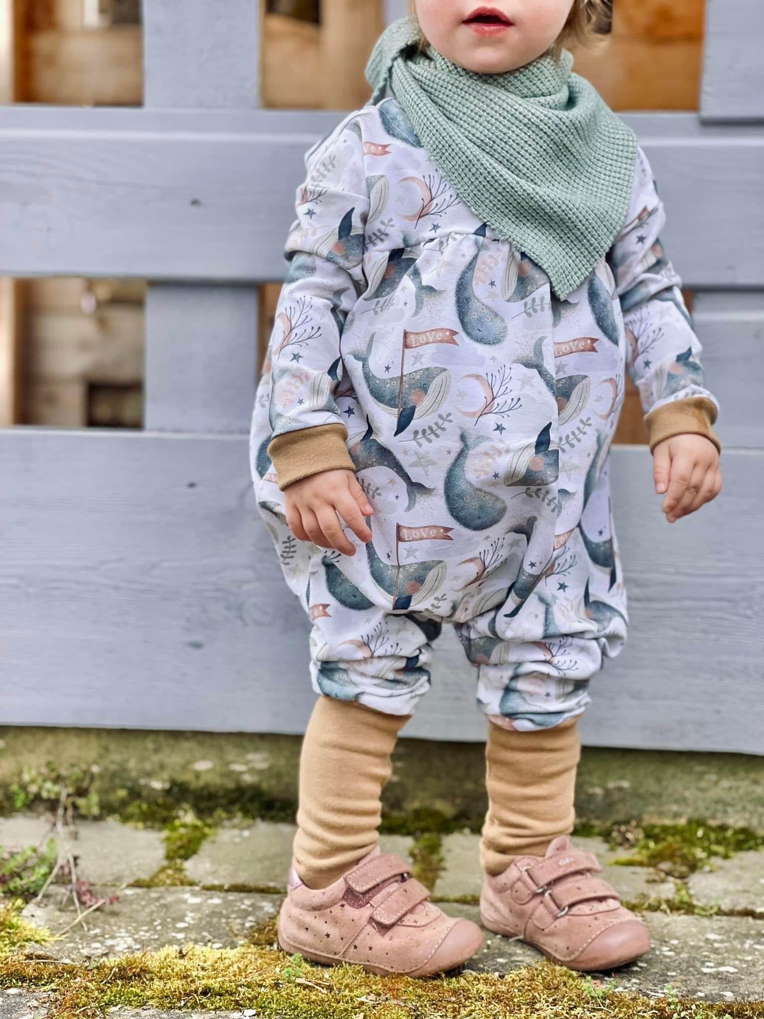 Schnittmuster Baggy Romper - BEAMER Version - Gr. 56 - 146 - Sewando
