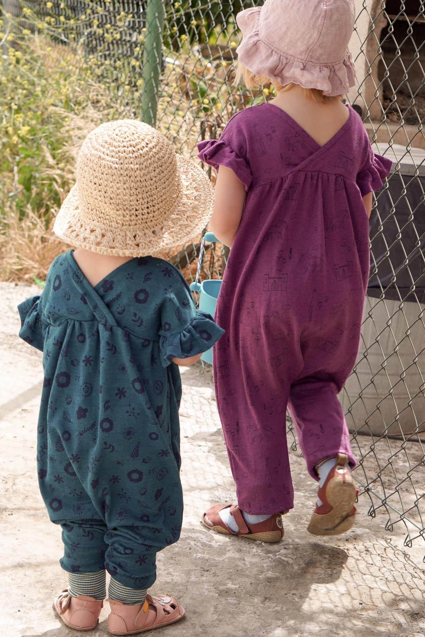 Schnittmuster Baggy Romper - BEAMER Version - Gr. 56 - 146 - Sewando