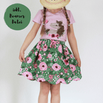 Schnittmuster Curved Skirt - Rock BEAMER Version - Gr. 86 - 164 - Sewando