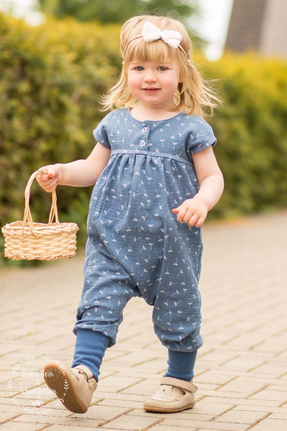 Schnittmuster Baggy Romper - BEAMER Version - Gr. 56 - 146 - Sewando