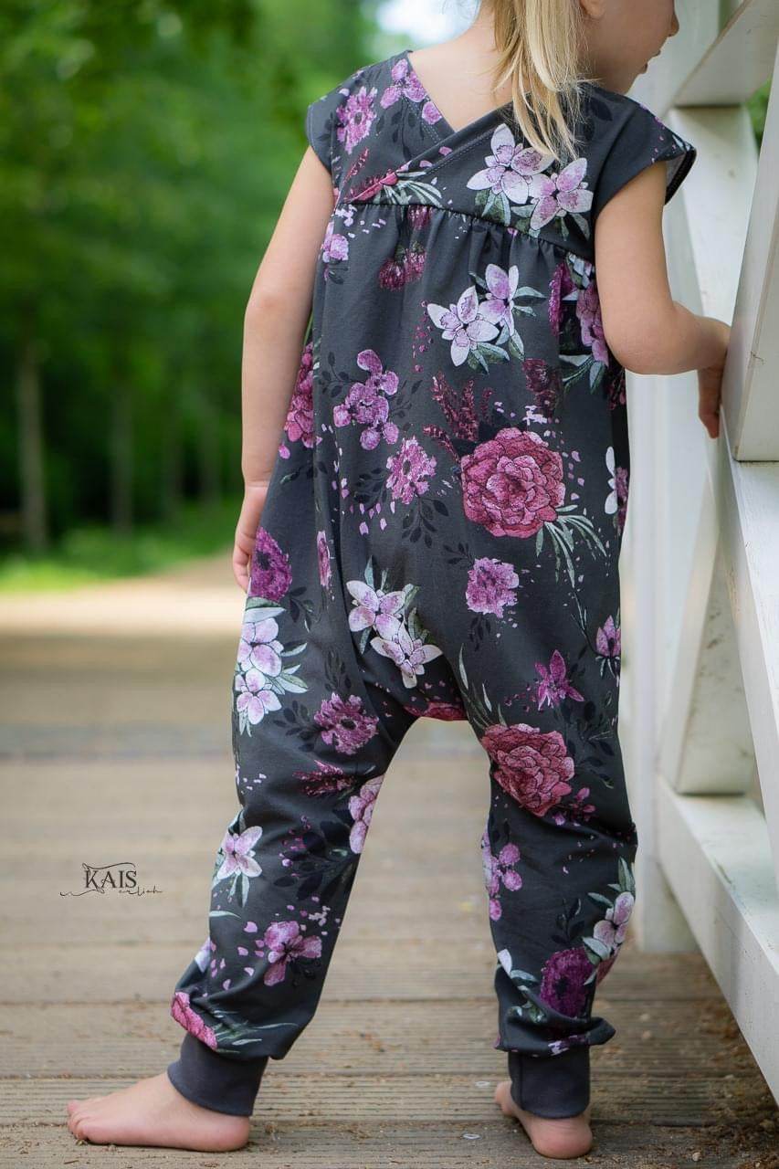 Schnittmuster Baggy Romper - BEAMER Version - Gr. 56 - 146 - Sewando