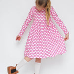 Schnittmuster Curved Dress - Kleid BEAMER Version - Gr. 86 - 164 - Sewando