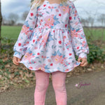 Schnittmuster Curved Dress - Kleid BEAMER Version - Gr. 86 - 164 - Sewando