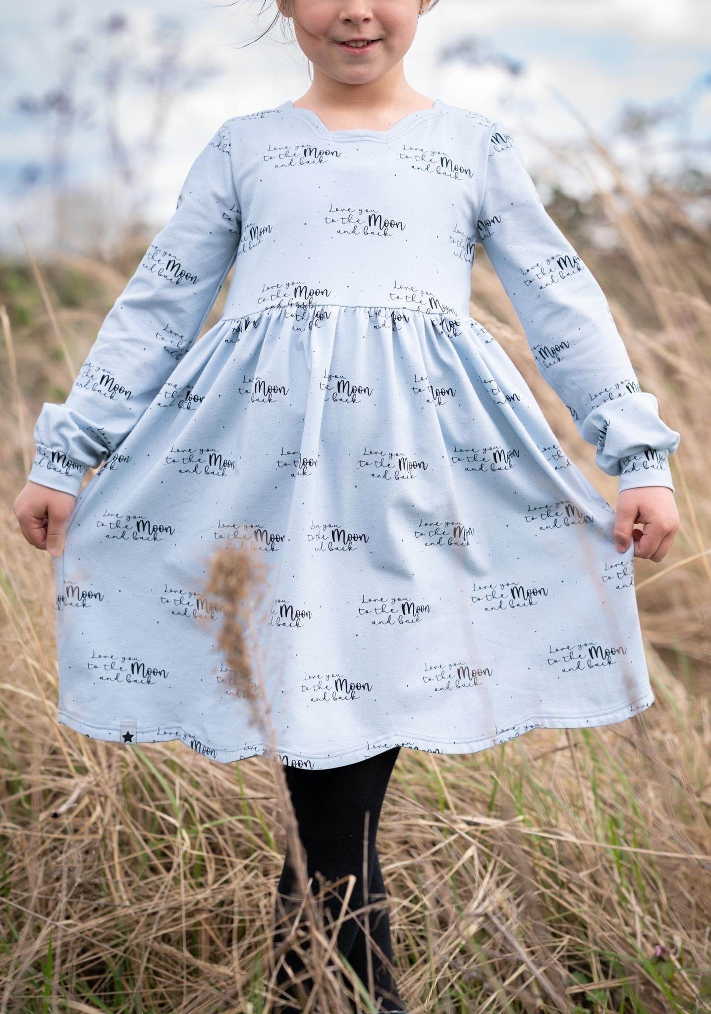 Schnittmuster Curved Dress - Kleid BEAMER Version - Gr. 86 - 164 - Sewando