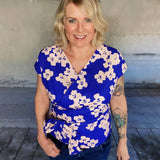 Schnittmuster Wickelbluse OLIVIA (34-56) : - Sewando