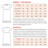 Kleid FRAU CAROL | Schnittmuster Gr. XS – XXL - Sewando