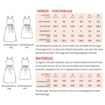 Trägerkleid FRAU HELLIE | Schnittmuster Gr. XS-XXL : - Sewando