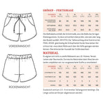 Shorts FRAU JESSIE | Schnittmuster Gr. XS-XXL : - Sewando