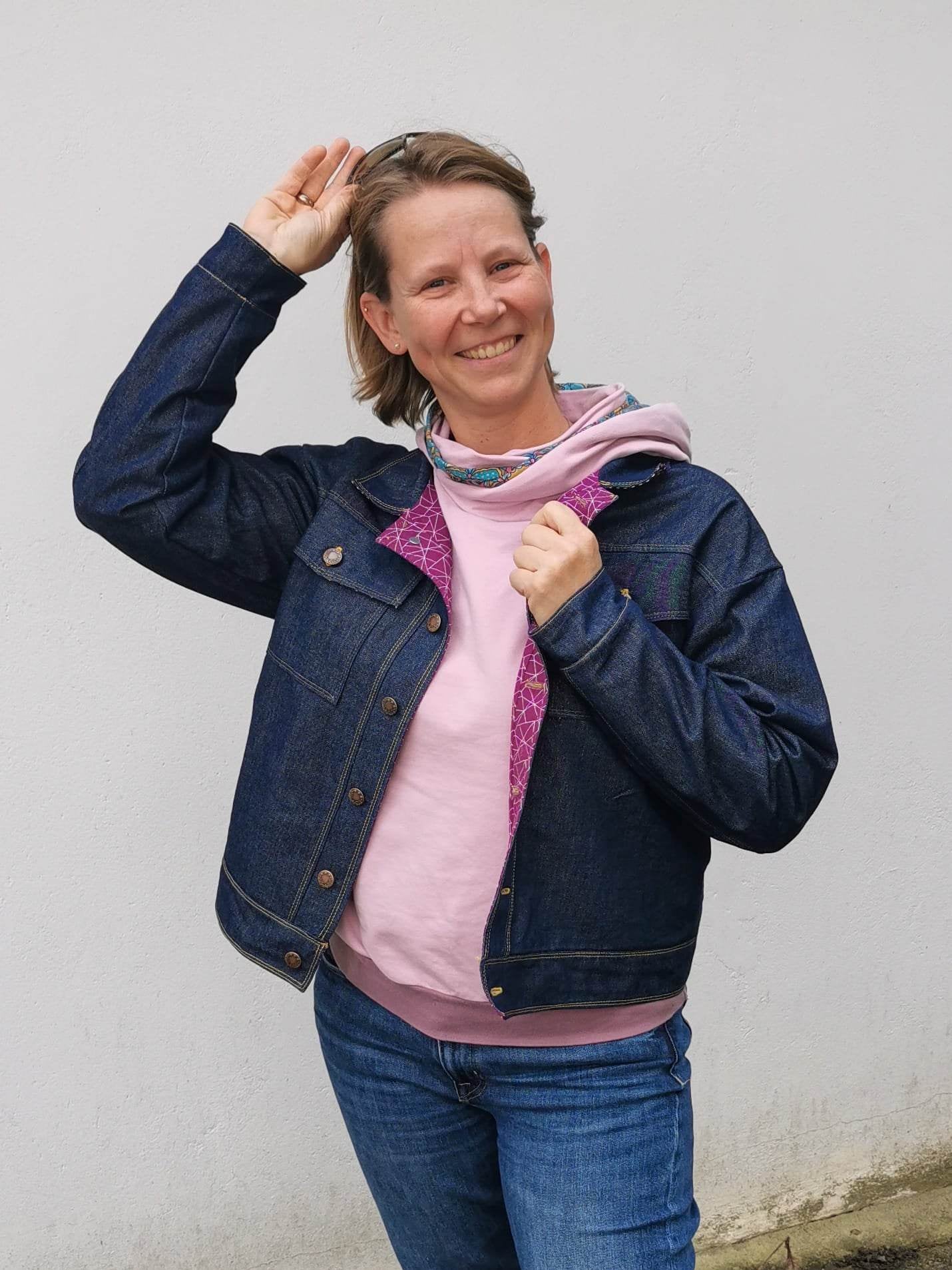Schnittmuster Jacke Boxy Mor Gr. 32-50 - Sewando