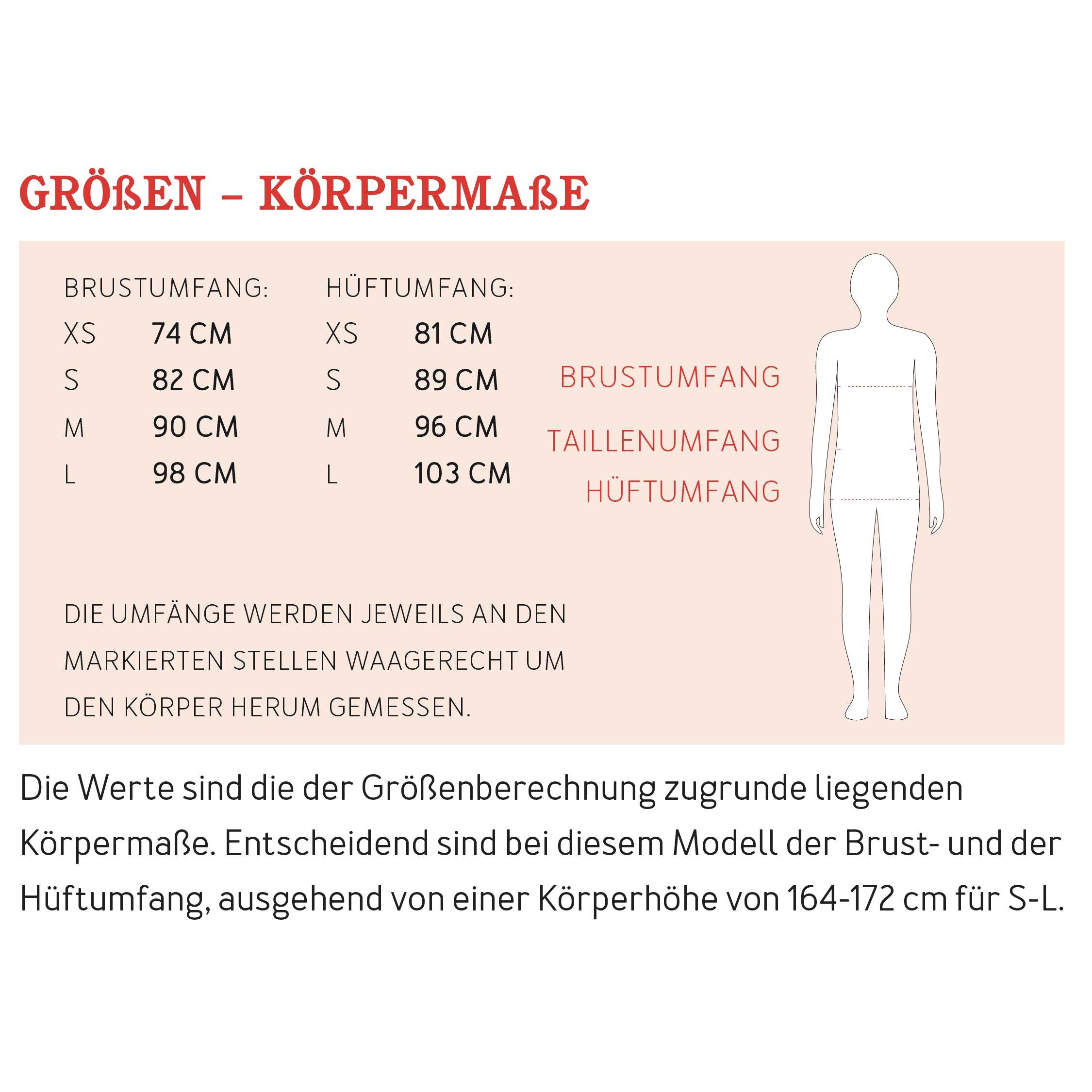 Kleid FRAU VILMA | Schnittmuster Gr. XS-L - Sewando