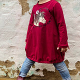 Schnittmuster Kleid / Ballontunika "Sidecutkleid" Gr. 74 - 164 inkl. Puppenschnitt