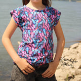 Happy Julina - Gr 86-164 - T-Shirt Schnitmuster - Sewando