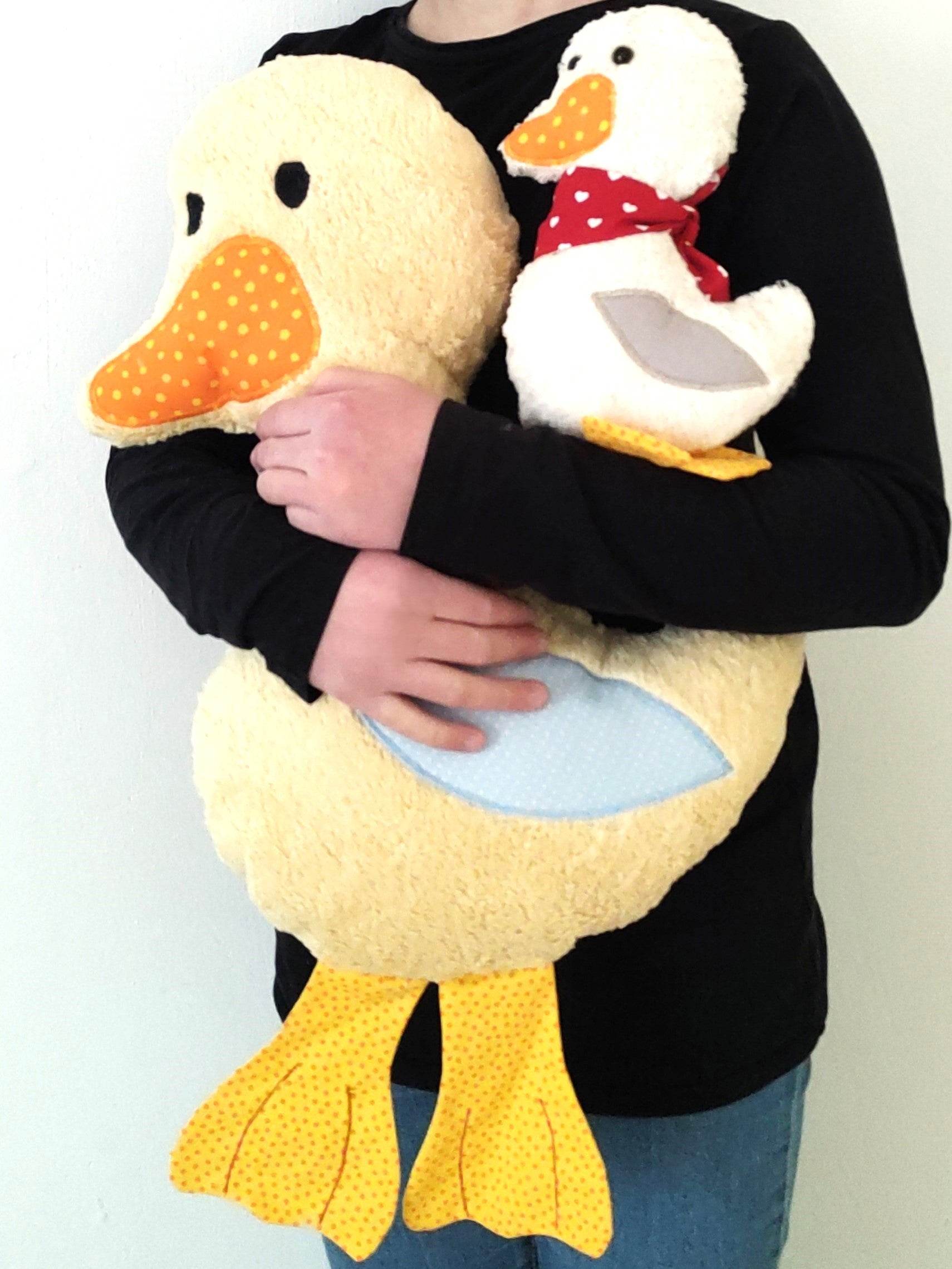 Nähanleitung Gans Giesela Kuscheltier - Sewando