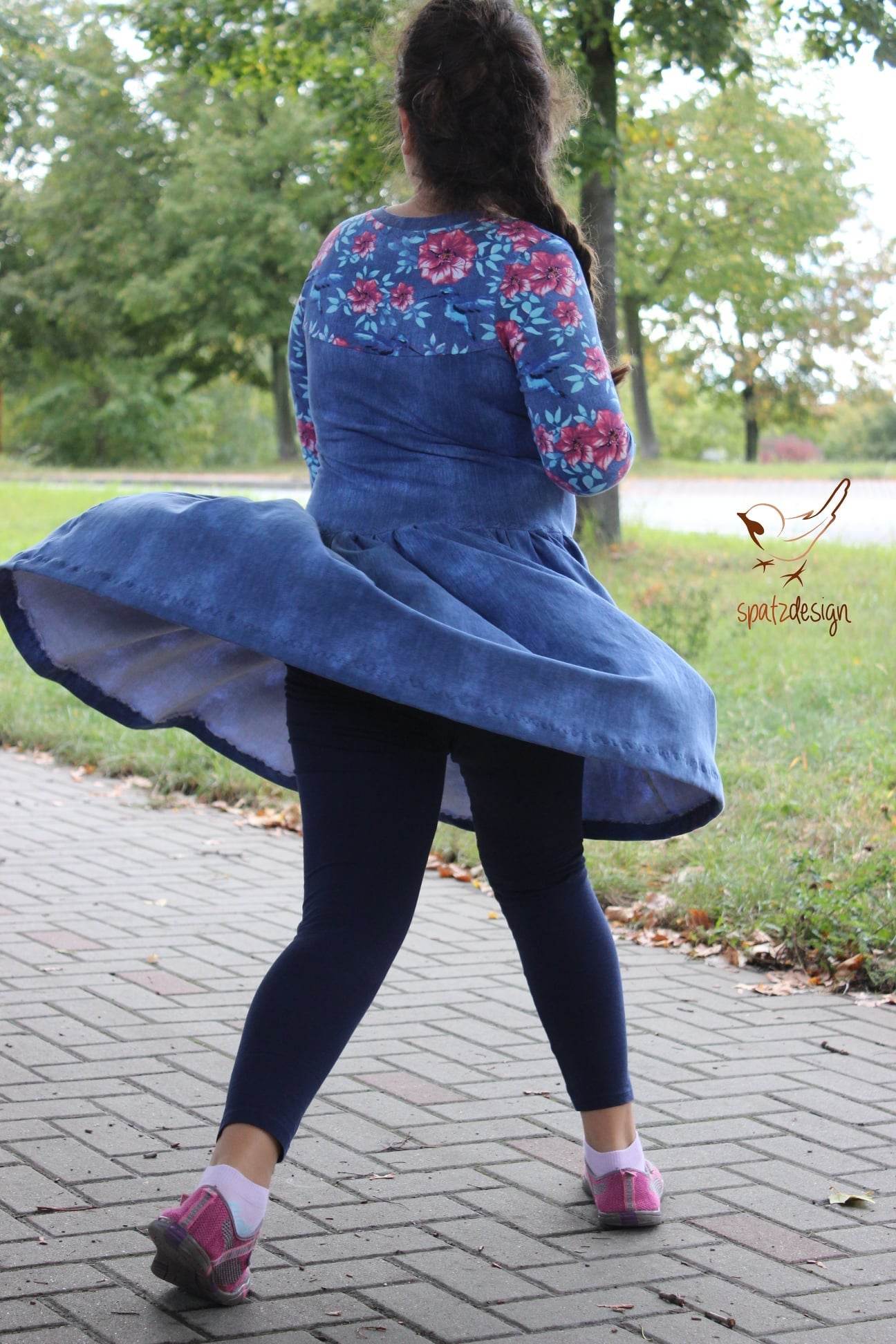 Happy Wirbelwind - Gr 74-152 - Tunika + Kleid Schnittmuster - Sewando