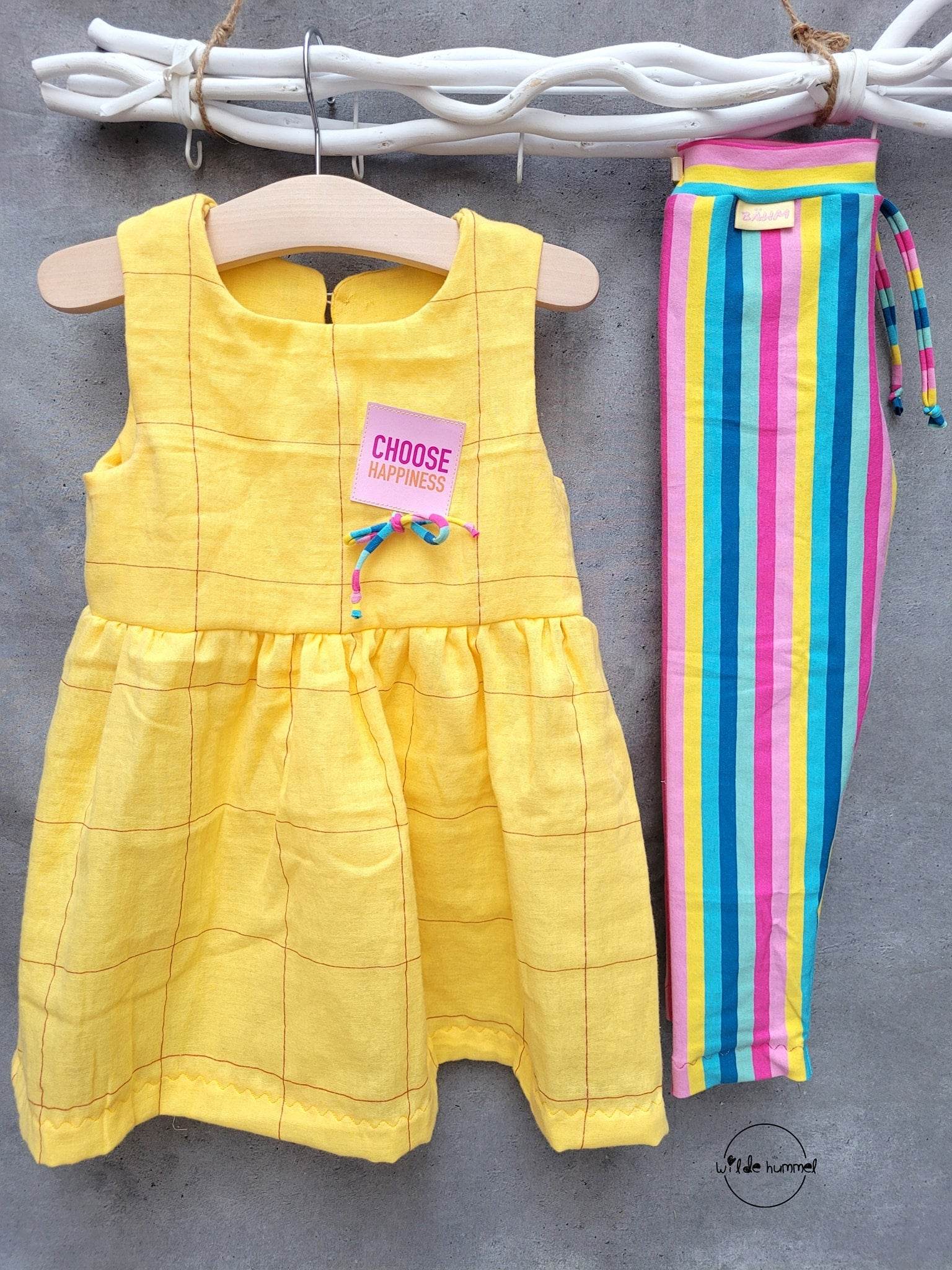 Schnittmuster Mädchenkleid Lilje Gr. 56-164 - Sewando