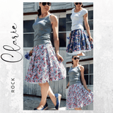 Schnittmuster Tellerock CLARIE Gr. XS-XXXL : - Sewando